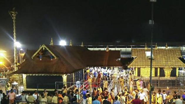 The Supreme Court has declined to hold an urgent hearing into pleas challenging its September 28 verdict allowing girls and women of menstrual age into the Sabarimala temple. (File Photo) (PTI) The Supreme Court has declined to hold an urgent hearing into pleas challenging its September 28 verdict allowing girls and women of menstrual age into the Sabarimala temple. (File Photo) (PTI)