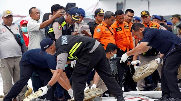 The 2-month-old Boeing 737 MAX 8 jet plunged into the Java Sea early Monday just minutes after taking off from Jakarta, killing all 189 people on board.(Reuters Photo)