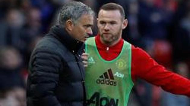 File image of Manchester United manager Jose Mourinho and former player Wayne Rooney. (REUTERS) File image of Manchester United manager Jose Mourinho and former player Wayne Rooney. (REUTERS)