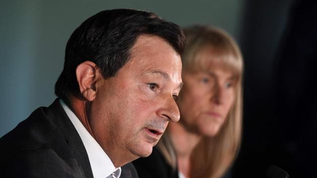 File picture of former Cricket Australia chairman David Peever. (AFP) File picture of former Cricket Australia chairman David Peever. (AFP)