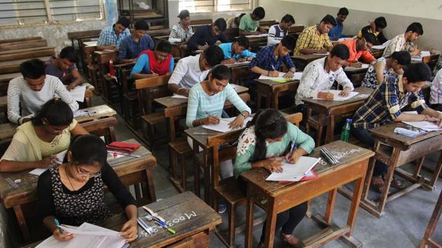 The Kerala directorate of higher secondary education (DHSE) on Thursday declared the results of Vocational Higher Secondary Examination (VHSE) 2018 First Year Improvement Results - July 2018.(HT file) The Kerala directorate of higher secondary education (DHSE) on Thursday declared the results of Vocational Higher Secondary Examination (VHSE) 2018 First Year Improvement Results - July 2018.(HT file)