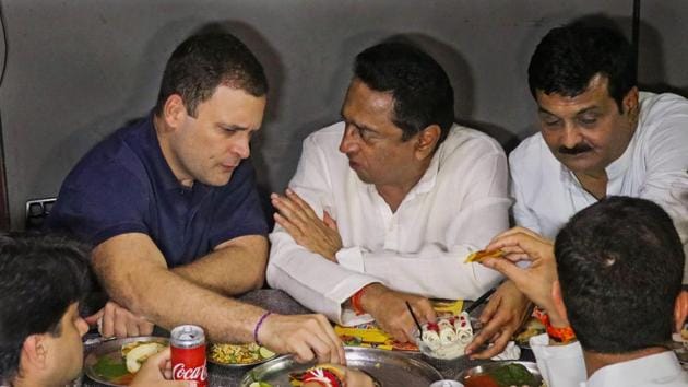 The dinner video to showcase the casual side of Congress president Rahul Gandhi was to attract more eyeballs on the internet. (PTI file photo) The dinner video to showcase the casual side of Congress president Rahul Gandhi was to attract more eyeballs on the internet. (PTI file photo)