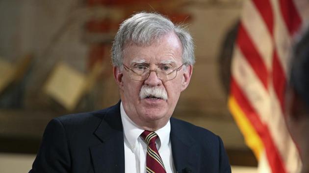 US National Security Adviser John Bolton said it is also engaging in a behaviour that is troubling to Japan, Taiwan, India and the Central Asian Republics. (AP) US National Security Adviser John Bolton said it is also engaging in a behaviour that is troubling to Japan, Taiwan, India and the Central Asian Republics. (AP)