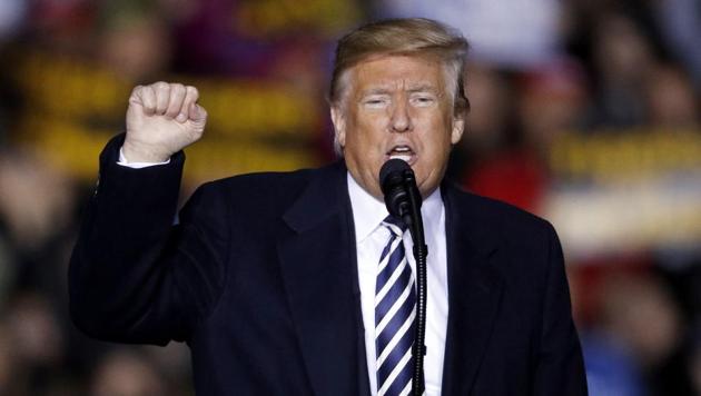 President Donald Trump alleged that the opposition Democrats want to continue giving automatic birthright citizenship to every child born to an illegal alien. (AP) President Donald Trump alleged that the opposition Democrats want to continue giving automatic birthright citizenship to every child born to an illegal alien. (AP)
