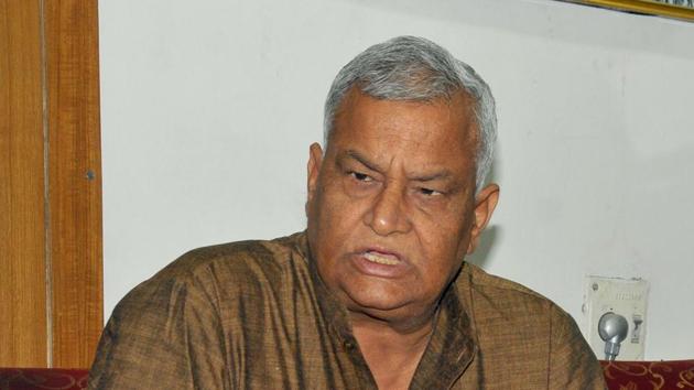 File photo of BJP Rajya Sabha MP Kirodi Lal Meena. (HT File Photo) File photo of BJP Rajya Sabha MP Kirodi Lal Meena. (HT File Photo)