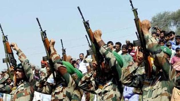 Supreme Court has ordered a special investigation team to speed up the registration of cases on alleged fake encounters in Manipur and even as at least 700 soldiers have petitioned the top court against dilution of the AFSPA that shields them from prosecution without the central government’s nod.(HT File Photo) Supreme Court has ordered a special investigation team to speed up the registration of cases on alleged fake encounters in Manipur and even as at least 700 soldiers have petitioned the top court against dilution of the AFSPA that shields them from prosecution without the central government’s nod.(HT File Photo)