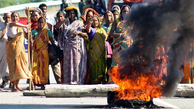 The shutdown mostly affected life in Barak Valley, which is predominantly inhabited by Bengali-speaking people, and parts of the Brahmaputra Valley, officials said.(PTI)