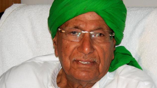INLD supremo Om Prakash Chautala in Rohtak. (HT File Photo) INLD supremo Om Prakash Chautala in Rohtak. (HT File Photo)