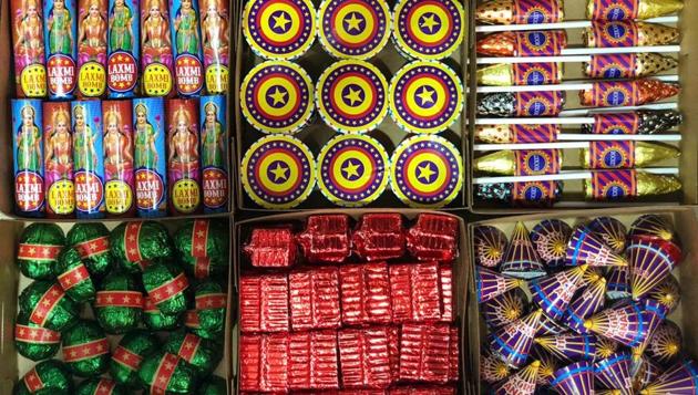 Mahim-based home baker Sarika Shahu has found an innovative way to combine the tradition of exchanging sweets and bursting firecrackers, with her unique brand of edible firecracker chocolates.(Photo courtesy: Sarika Shahu)