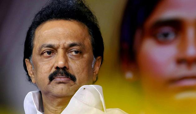 M K Stalin has urged all regional parties and secular forces to come together under one umbrella to defeat the BJP in the upcoming Lok Sabah elections.(PTI)