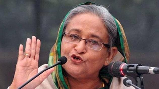 Bangladesh PM Sheikh Hasina announced that her government will construct 560 model mosques and an Islamic university with the Saudi assistance.(PTI)