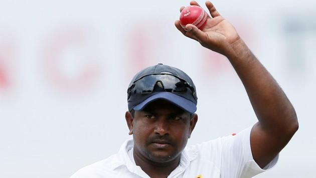 Sri Lanka spinner Rangana Herath will retire after the Galle Test against England.(REUTERS)