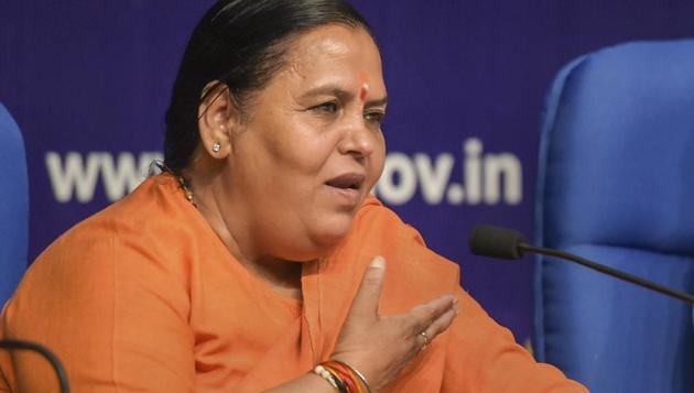 Minister for Drinking Water and Sanitation Uma Bharti (PTI File Photo) Minister for Drinking Water and Sanitation Uma Bharti (PTI File Photo)