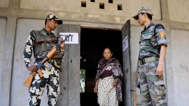 Security of the chief electoral officer of poll-bound Mizoram has been beefed up following demand for his exit from the state by Monday, police said Saturday.(AFP File Photo)