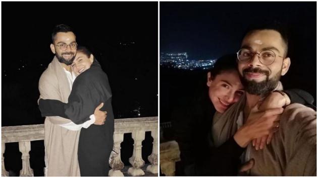 Anushka Sharma gave a tight hug to birthday boy Virat Kohli. (Instagram) Anushka Sharma gave a tight hug to birthday boy Virat Kohli. (Instagram)