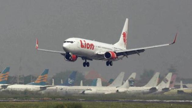 Erratic speed and altitude on the plane’s previous flight, from Denpasar on Bali to Jakarta, were widely reported on the Lion Air jet.(AP) Erratic speed and altitude on the plane’s previous flight, from Denpasar on Bali to Jakarta, were widely reported on the Lion Air jet.(AP)