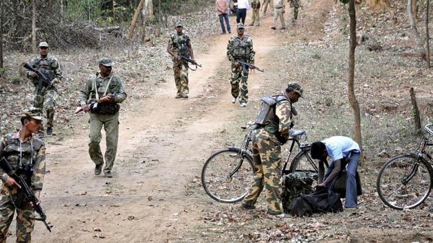 Five Maoists, including two women, were gunned down on Monday by police in a forested area of Odisha’s Malkangiri district bordering Andhra Pradesh, officials said, in one of the heaviest casualty tolls suffered by the insurgents in the last three years. (Sasanka Sen / AP File) Five Maoists, including two women, were gunned down on Monday by police in a forested area of Odisha’s Malkangiri district bordering Andhra Pradesh, officials said, in one of the heaviest casualty tolls suffered by the insurgents in the last three years. (Sasanka Sen / AP File)