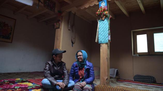 “I told him, ‘We have a good life here and we have enough to live’, but he did not listen to me,” she said softly. Karim was a skilled worker, owner of a sawmill in the village, where he had also opened a shop for his wife. After his disappearance, his widow had to sell the mill to finance her children’s education. According to Parveen, neither the expedition company nor the foreign mountaineers on the trip gave her any assistance. (Aamir Qureshi / AFP) 