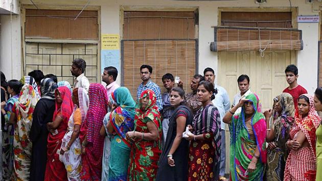Rajasthan assembly elections 2018: It is also the highest number of women candidates contesting in the last 10 years.(HT file photo for representation) Rajasthan assembly elections 2018: It is also the highest number of women candidates contesting in the last 10 years.(HT file photo for representation)