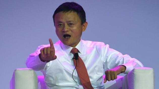 The US-China trade war is the “stupidest thing in the world,” Alibaba e-commerce tycoon Jack Ma declared, without mentioning Trump by name.(AFP)