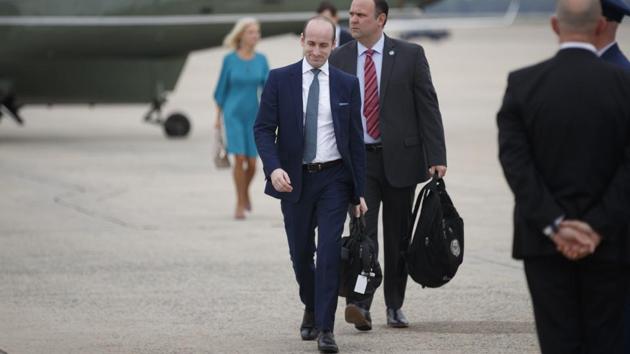 Stephen Miller, President Donald Trump's chief policy adviser. (NYT) Stephen Miller, President Donald Trump's chief policy adviser. (NYT)