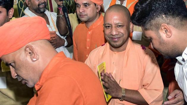 Uttar Pradesh chief minister Yogi Adityanath said his government has improved law and order situation in the state. (PTI) Uttar Pradesh chief minister Yogi Adityanath said his government has improved law and order situation in the state. (PTI)