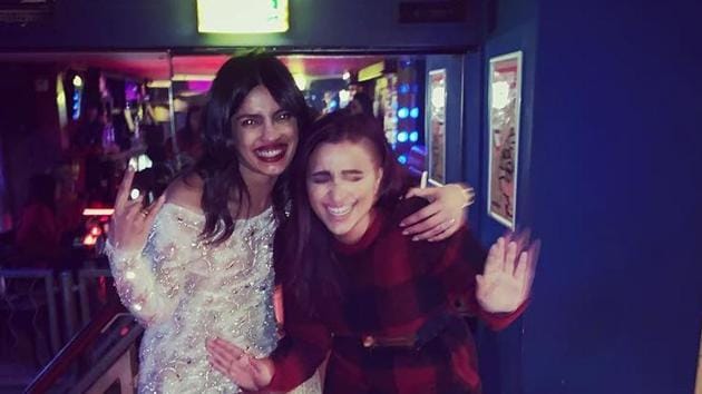 Parineeti Chopra and Priyanka Chopra are celebrating the latter’s bachelorette party in Amsterdam.(Instagram)