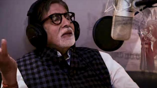 Amitabh Bachchan records a lullaby for Thugs Of Hindostan(Twitter)