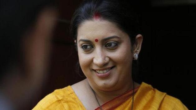 After losing 2014 Lok Sabha election from Amethi, Irani has been frequenting the constituency. The Congress has often accused her of divesting Amethi of important development projects. (HT File) After losing 2014 Lok Sabha election from Amethi, Irani has been frequenting the constituency. The Congress has often accused her of divesting Amethi of important development projects. (HT File)