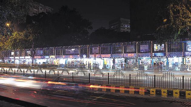 Janpath market, Connaught Place has a glittering spread for shoppers. (Sarang Gupta/Hindustan Times) Janpath market, Connaught Place has a glittering spread for shoppers. (Sarang Gupta/Hindustan Times)