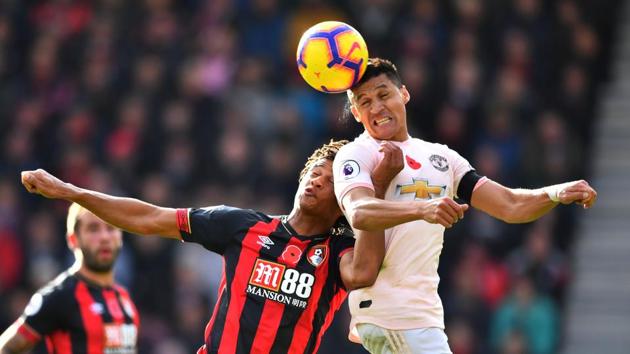 Manchester United's Alexis Sanchez in action against AFC Bournemouth.(REUTERS)