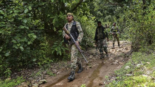 Sixty-two “hardcore Naxals” surrendered before security forces in Chhattisgarh on Tuesday, police in the poll-bound state said, a development Union Home Minister Rajnath Singh described as a “huge achievement”. Of the 62 Naxals, 55 surrendered with their arms and ammunition in Narayanpur district, Inspector General of Police (Bastar) Vivekanand Sinha told PTI. (PTI File) Sixty-two “hardcore Naxals” surrendered before security forces in Chhattisgarh on Tuesday, police in the poll-bound state said, a development Union Home Minister Rajnath Singh described as a “huge achievement”. Of the 62 Naxals, 55 surrendered with their arms and ammunition in Narayanpur district, Inspector General of Police (Bastar) Vivekanand Sinha told PTI. (PTI File)