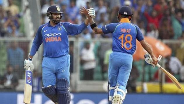Rohit Sharma (left) and Virat Kohli have been the backbone of the Indian batting line-up in limited-overs cricket. (AP) Rohit Sharma (left) and Virat Kohli have been the backbone of the Indian batting line-up in limited-overs cricket. (AP)