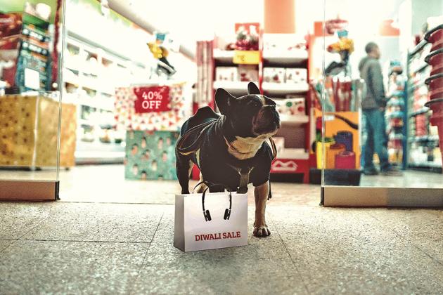 You may have avoided the crowded escalators and confusing parking areas through the year, but there comes a time when the call of the mall is unavoidable(Photo imaging: Parth Garg)