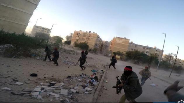 Egypt’s army launched a major offensive in February dubbed “Sinai 2018” to dislodge the insurgents from the peninsula. More than 450 suspected jihadists and around 30 Egyptian soldiers have been killed since the offensive began, the army said in October. (AP/File Photo) Egypt’s army launched a major offensive in February dubbed “Sinai 2018” to dislodge the insurgents from the peninsula. More than 450 suspected jihadists and around 30 Egyptian soldiers have been killed since the offensive began, the army said in October. (AP/File Photo)