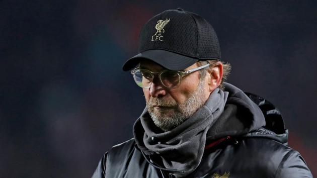 Liverpool's German coach Jurgen Klopp reacts after the second-leg football match between Red Star Belgrade and Liverpool.(AFP)