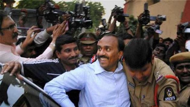 Mining baron and former Karnataka minister G Janardhana Reddy is being probed by the Bengaluru police after the accused in a ponzi scam alleged he had paid him a large sum of money for help in the case against him (File photo)(PTI)