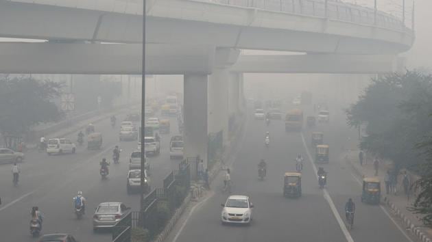 Man-made factors such as stubble burning in Punjab and Haryana and local emissions inside Delhi compound the problem.(AFP)