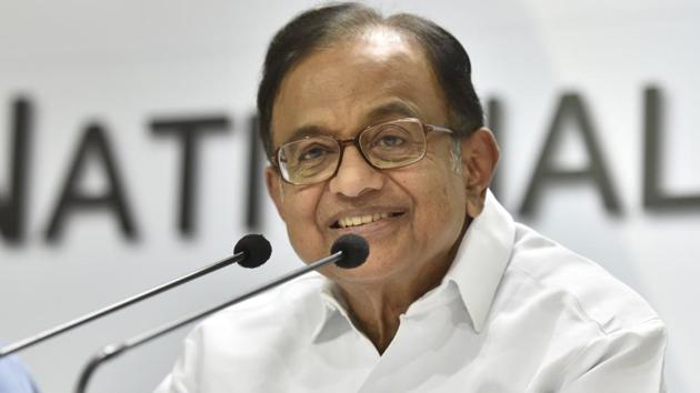 Senior Congress leader P Chidambaram on Thursday accused the Narendra Modi government of trying to “capture” the Reserve Bank of India to tide over its fiscal crisis, warning that any such move would be “catastrophic”, reports PTI (HT PHOTO) Senior Congress leader P Chidambaram on Thursday accused the Narendra Modi government of trying to “capture” the Reserve Bank of India to tide over its fiscal crisis, warning that any such move would be “catastrophic”, reports PTI (HT PHOTO)