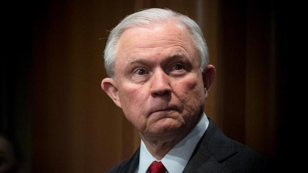 President Donald Trump forced out Jeff Sessions on Wednesday, November 7, 2018, ending a partnership that soured almost from the start of the administration and degenerated into one of the most acrimonious public standoffs between a commander in chief and a senior cabinet member in modern American history.(NYT Photo) President Donald Trump forced out Jeff Sessions on Wednesday, November 7, 2018, ending a partnership that soured almost from the start of the administration and degenerated into one of the most acrimonious public standoffs between a commander in chief and a senior cabinet member in modern American history.(NYT Photo)