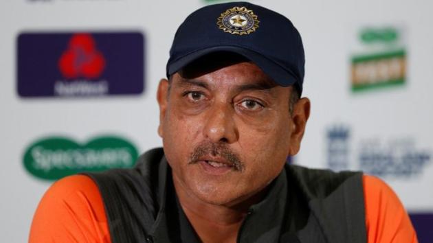 India head coach Ravi Shastri during a press conference ar Kia Oval, London. (REUTERS) India head coach Ravi Shastri during a press conference ar Kia Oval, London. (REUTERS)