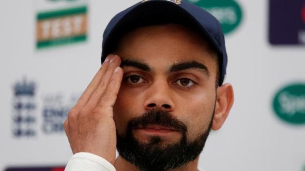 India's Virat Kohli during the press conference.(Action Images via Reuters) India's Virat Kohli during the press conference.(Action Images via Reuters)