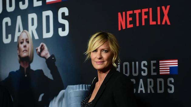 Robin Wright says she will focus on directing after House of Cards.(AFP) Robin Wright says she will focus on directing after House of Cards.(AFP)