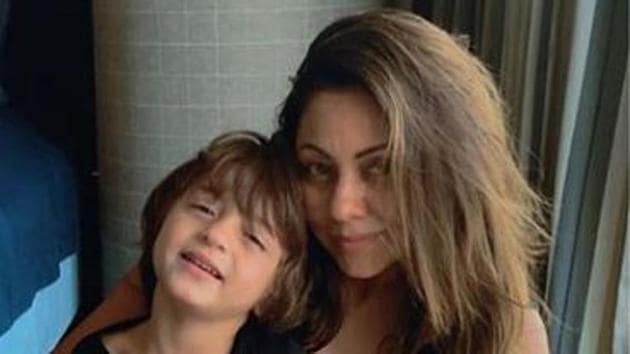 Shah Rukh Khan and Gauri Khan’s son AbRam was born in 2013.(Instagram)