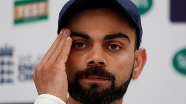 Virat Kohli has been in the news for criticising a fan on his official app.(Reuters) Virat Kohli has been in the news for criticising a fan on his official app.(Reuters)