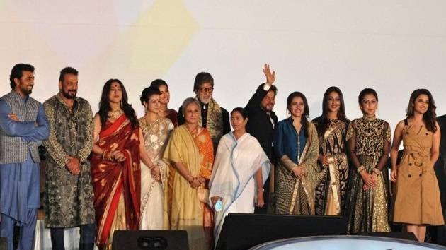 A file picture of the inauguration of Kolkata International Film Festival.