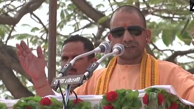 Yogi Adityanath said no day passes when at least two to three terrorists are not gunned down by security forces in Kashmir or surrender to the armed forces.(ANI Photo)