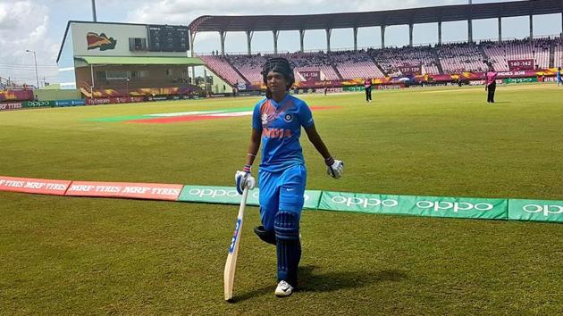 Harmanpreet Kaur became first Indian women to score a T20 hundred. (Twitter) Harmanpreet Kaur became first Indian women to score a T20 hundred. (Twitter)