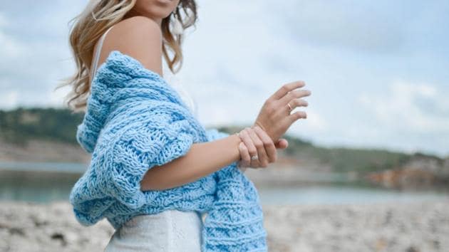 The regular lumpy sweater gets a makeover with interesting cuts and shapes (Photo by Tamara Bellis on Unsplash)