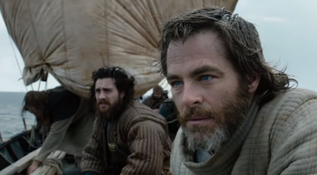 Chris Pine and Aaron Taylor-Johnson in a still from Netflix’s Outlaw King.